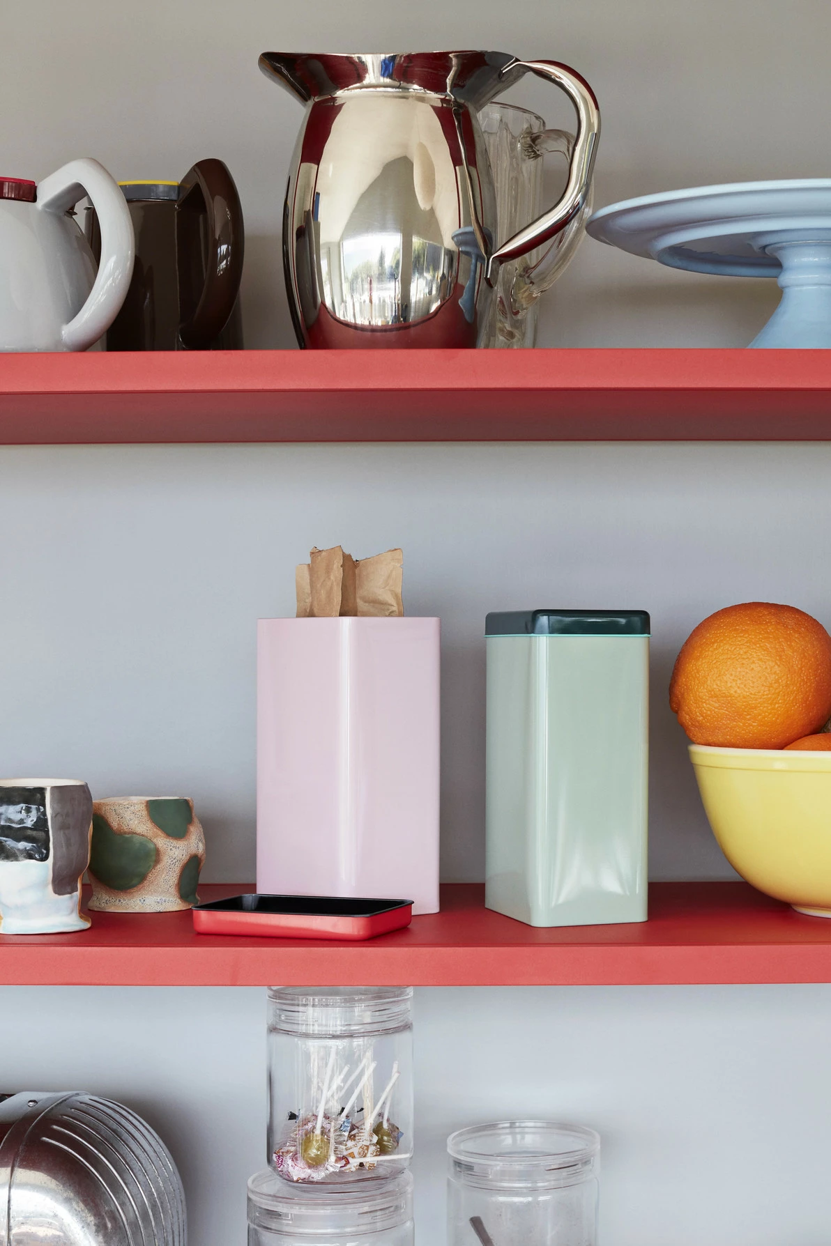 Cheap ❤️ HAY Coffee Tin By Sowen for HAY - Pink ✔️ 4 HAY Coffee Tin By Sowen for HAY - Pink