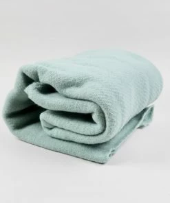 HAY Mono Wool Blanket - Verdigris Green