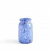 HAY Splash Vase / Roll Neck M Blue