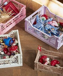 HAY Small Coloured Storage Crate Box