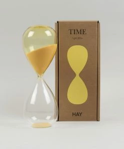 HAY Glass Sand Timer - Large - Light Yellow