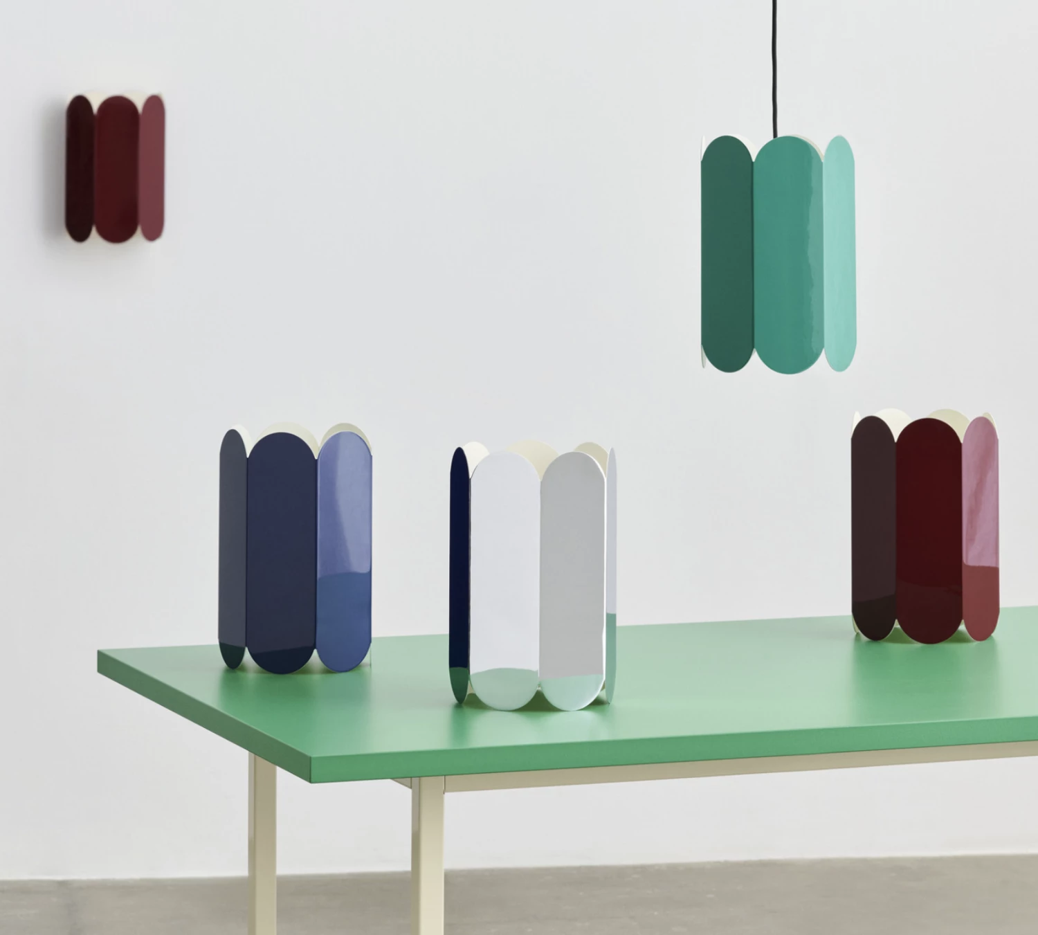 Hot Sale ❤️ HAY Vase Arcs White 😀 6 HAY Vase Arcs White