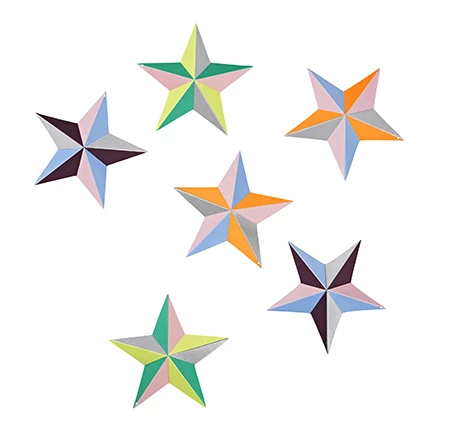 Best Sale ⭐ HAY Pack Of 6 Decorative Twinkle Stars ⭐ 4 HAY Pack Of 6 Decorative Twinkle Stars