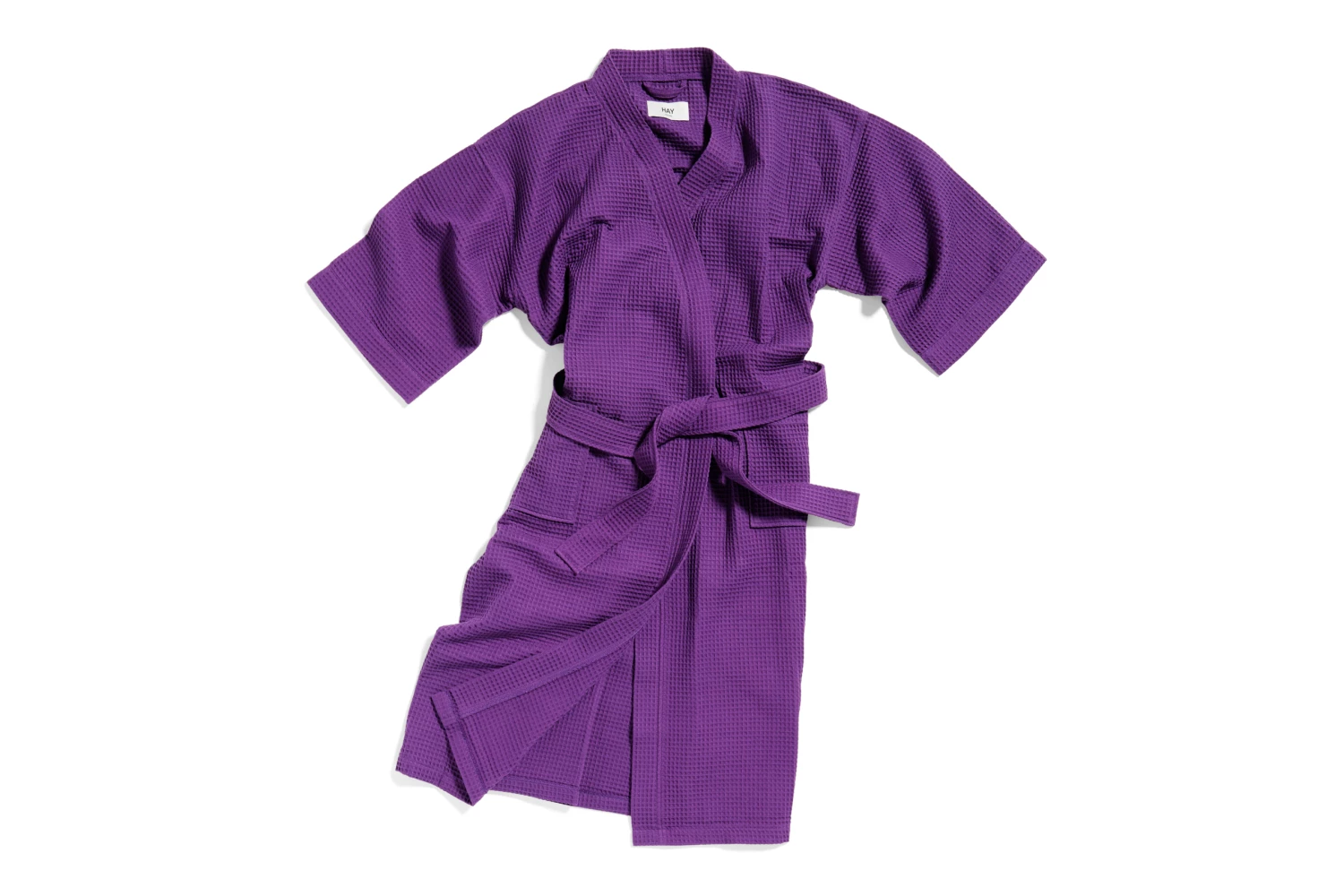 Flash Sale ๐ HAY Waffle Bathrobe | One Size Vibrant Purple โ 3 HAY Waffle Bathrobe | One Size Vibrant Purple