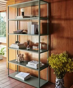 HAY HAY Splash Vase / Roll Neck L Coffee and White