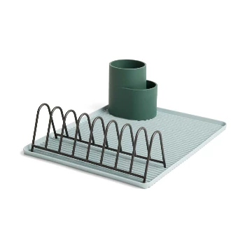 Buy ๐ HAY Dark Green Silicone Cutlery Holder ๐ 3 HAY Dark Green Silicone Cutlery Holder
