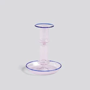 Cheapest ✨ HAY Flare Medium Pink with Blue Rim ⭐ 3 HAY Flare Medium Pink with Blue Rim