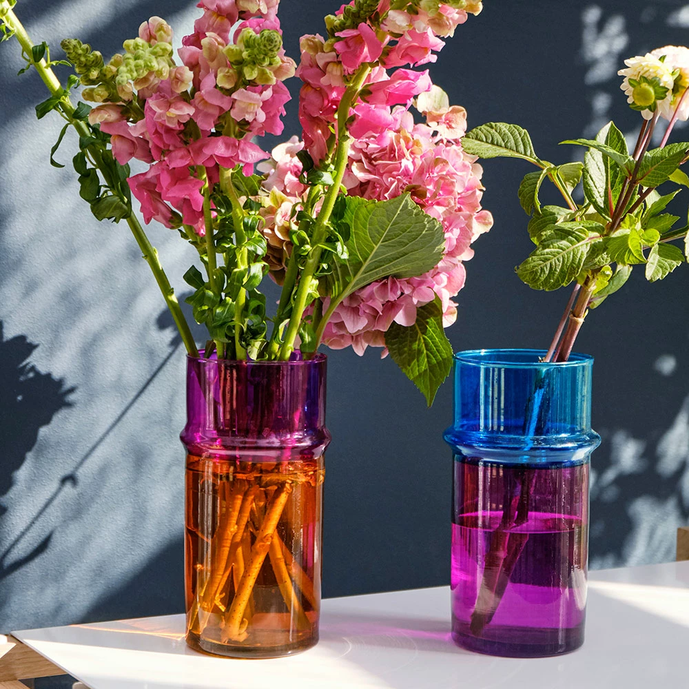 Best Pirce ๐ฅฐ HAY Orange and Pink Moroccan Vase S โญ 4 HAY Orange and Pink Moroccan Vase S