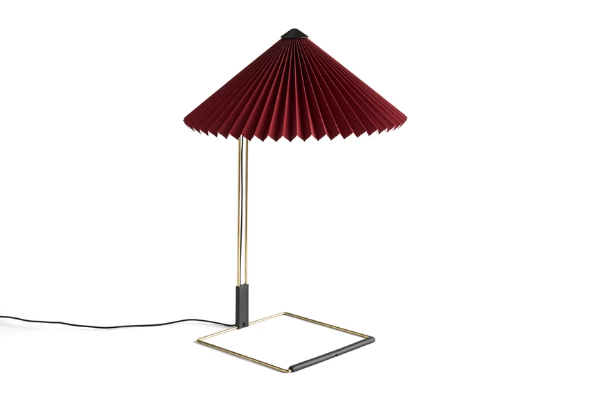 Coupon ๐ฏ HAY Oxide Red Matin Table Light Large, Dimmable - Eu Version ๐ฅ 3 HAY Oxide Red Matin Table Light Large, Dimmable - Eu Version