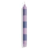 HAY Stripe Candle - Purple and Lilac