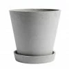 Best Sale 🔔 HAY Flower Pot with Saucer XL 🎁 2 HAY Flower Pot with Saucer XL