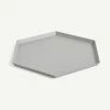 HAY Grey Steel Kaleido XL Tray