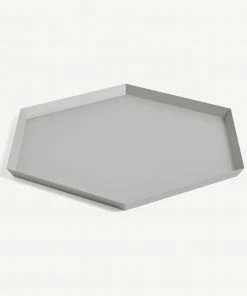 HAY Grey Steel Kaleido XL Tray