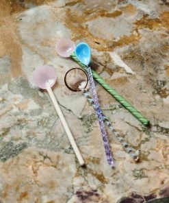 HAY Set of 2 Glass Spoons