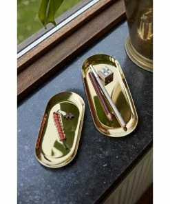 Budget 🛒 HAY Tray / L Golden 🤩 5 HAY Tray / L Golden