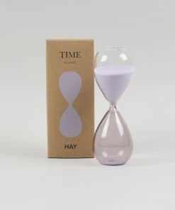 HAY Glass Sand Timer - Medium - Lavender