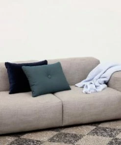 HAY Dark Blue Dot Cushion