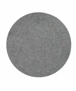HAY Set of 4 Light Grey Felt Placemats