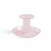 New ๐ HAY Flare Candlestick - Pink Stripe ๐ 1 HAY Flare Candlestick - Pink Stripe