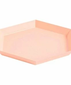 HAY Small Peach Kaleido Tray
