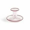 HAY Flare Pink Candleholder