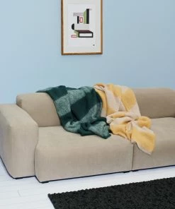 HAY Mohair Blanket Yellow