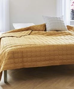 HAY Mega Dot / Mustard Bed Cover
