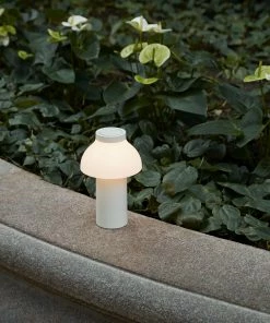 HAY Cream White PC Portable Lamp