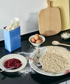 HAY scatola con coperchio blue