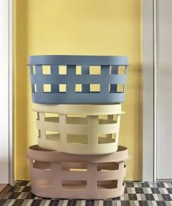 HAY Small Soft Yellow Basket